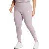 imageadidas Womens Essentials HighWaisted Logo LeggingsPreloved FigWhite