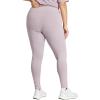 imageadidas Womens Essentials HighWaisted Logo LeggingsPreloved FigWhite