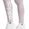 imageadidas Womens Essentials HighWaisted Logo LeggingsPreloved FigWhite