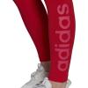 imageadidas Womens Essentials HighWaisted Logo LeggingsVivid RedTeam Real Magenta