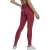 imageadidas Womens Essentials HighWaisted Logo LeggingsWild PinkWhite