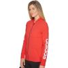imageadidas Womens Essentials Linear Full Zip HoodieReal CoralWhite