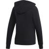 imageadidas Womens Essentials Linear HoodieBlackWhite