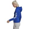 imageadidas Womens Essentials Linear HoodieTeam Royal BlueSky Tint
