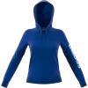 imageadidas Womens Essentials Linear HoodieTeam Royal BlueSky Tint