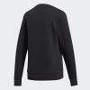 imageadidas Womens Essentials Linear SweatshirtBlackWhite