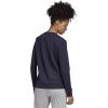 imageadidas Womens Essentials Linear SweatshirtLegend InkSignal Pink
