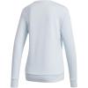 imageadidas Womens Essentials Linear SweatshirtSky TintWhite