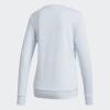 imageadidas Womens Essentials Linear SweatshirtSky TintWhite