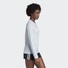 imageadidas Womens Essentials Linear SweatshirtSky TintWhite