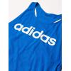 imageadidas Womens Essentials Linear Tank TopBlueWhite