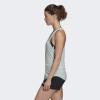imageadidas Womens Essentials Linear Tank TopGreen TintWhite