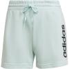 imageadidas Womens Essentials Slim 3Stripes ShortsIce MintWhite
