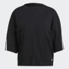 imageadidas Womens Future Icons 3Stripes TeeBlack