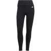 imageadidas Womens High Rise 3Stripes 78 TightsBlackWhite