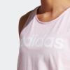imageadidas Womens Loungewear Essentials Loose Logo Tank TopClear PinkWhite