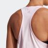 imageadidas Womens Loungewear Essentials Loose Logo Tank TopClear PinkWhite