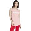 imageadidas Womens Loungewear Essentials Loose Logo Tank TopSemi Pink Spark