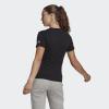 imageadidas Womens Loungewear Essentials Slim Logo TeeBlackWhite