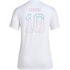 imageadidas Womens Messi Generic Short Sleeve TShirtWhite