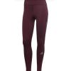 imageadidas Womens Own The Run 78 TightsShadow MaroonReflective Silver