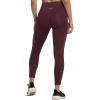 imageadidas Womens Own The Run 78 TightsShadow MaroonReflective Silver