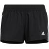 imageadidas Womens Pacer 3Stripes Woven ShortsCore BlackCore White