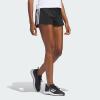 imageadidas Womens Pacer 3Stripes Woven ShortsCore BlackCore White