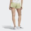 imageadidas Womens Pacer 3Stripes Woven ShortsMagic Lime