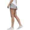 imageadidas Womens Pacer 3Stripes Woven ShortsMedium Grey HeatherBlack