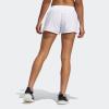 imageadidas Womens Pacer 3Stripes Woven ShortsWhiteWhite
