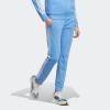 imageadidas Womens Plus Size Essentials Fleece Tapered Cuff PantsBlue FusionWhite