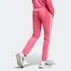 imageadidas Womens Plus Size Essentials Fleece Tapered Cuff PantsPulse MagentaWhite