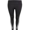 imageadidas Womens Plus Size Versatility Training Icon 78 TightsBlack