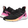 imageadidas Womens Response Super Running ShoeBlackBlackHires Yellow