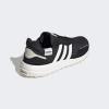 imageadidas Womens Retrorun Running Shoe BlackCloud WhiteAlumina 65