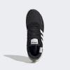 imageadidas Womens Retrorun Running Shoe BlackCloud WhiteAlumina 65