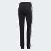 imageadidas Womens Standard Essentials 3Stripes Tricot Open Hem PantsBlackWhite