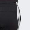 imageadidas Womens Standard Essentials 3Stripes Tricot Open Hem PantsBlackWhite