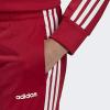 imageadidas Womens Standard Essentials 3Stripes Tricot Open Hem PantsMaroonWhite