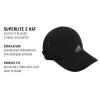 imageadidas Womens Superlite Hat Relaxedfit Adjustable Workout Sports CapBlackSilver Reflective20