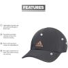 imageadidas Womens Superlite Hat Relaxedfit Adjustable Workout Sports CapGrey SixRose Gold20