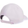 imageadidas Womens Superlite Hat Relaxedfit Adjustable Workout Sports CapIce LavenderPreloved PurpleWhite30