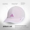 imageadidas Womens Superlite Hat Relaxedfit Adjustable Workout Sports CapIce LavenderPreloved PurpleWhite30