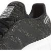 imageadidas Womens Swift Run SneakerBlackSilver Metallic