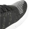 imageadidas Womens Swift Run SneakerBlackSilver Metallic