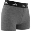 imageadidas Womens Techfit 3 Inch Short TightsDark GreyBlack