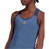 imageadidas Womens Tennis Dress AeroreadyCrew BlueAcid Yellow