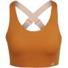 imageadidas Womens Ultimate AEROREADY Fitness Gym Training Pilates Yoga High Support Workout BraFocus OrangeHalo Blush