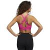 imageadidas Womens Ultimate AEROREADY Fitness Gym Training Pilates Yoga High Support Workout BraTeam Real MagentaVivid Red